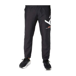 アシックス A-I-M裏トリコットウインドブレーカーパンツ 2031E273 001 パフォーマンスブラック×ブリリアントホワイト ウインドブレーカー