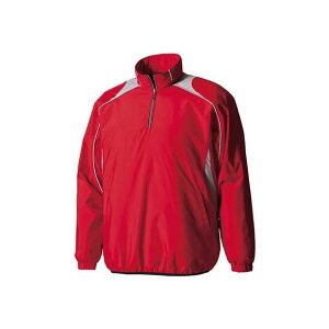 デサント 野球 プルオーバーコート STD425B RED レッド