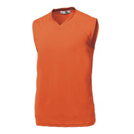 ウンドウ　wundou　ベーシックバスケットシャツ P1810-15　オレンジ バスケットボール