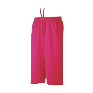 ウンドウ wundou ドライスウェットミッドカットパンツ P3070-17 ブライトピンク