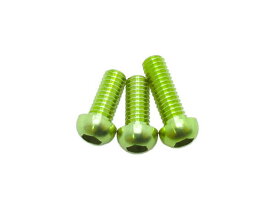 【ダイワ用】ジュラルミンビスセット 7-7-8 ライムグリーン （ジリオンTWS,モアザンPE SV）