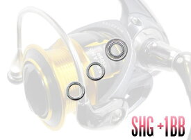 ダイワ用 ラインローラー1BB仕様チューニングキット [RK] （プレイソ SHOX対応）【SHGプレミアムベアリング】