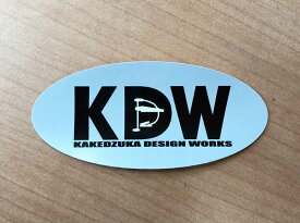 【カケヅカデザインワークス】KDW ロゴステッカー（KWD-001）