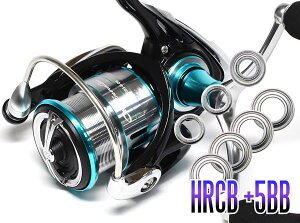 19エメラルダスLT 2500S-DH, 2500S-H-DH, 3000S-C-DH, 3000S-CH-DH用 MAX12BB フルベアリングチューニングキット(19EMERALDAS・エギング・イカ)【HRCB防錆ベアリング】