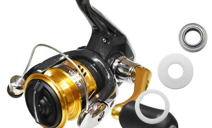 楽天市場 18サハラ 500用 ラインローラー1bb仕様チューニングキット Hrcb防錆ベアリング リールチューニング専門店hedgehog