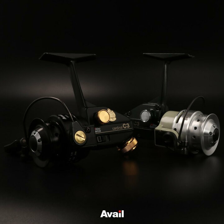 Abu Garcia cardinal C3② ハンドル無し 替えスプール付き（楽天市場 