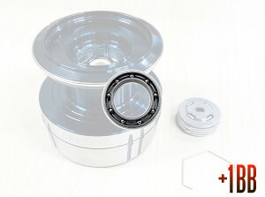 【ダイワ】24セルテートSW 5000-P, 5000-H, 5000-XH, 6000-P, 6000-H, 6000-XH対応 スプール内蔵ベアリングキット(+1BB)