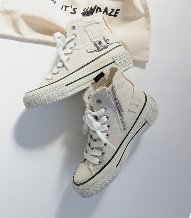 楽天市場】ASH ITALY RAGE BIS 厚底レースアップハイカットスニーカー 