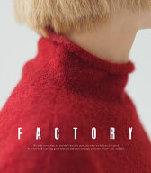 予約｜FACTORY ベビーキャメルモックネックのロールアップセーター バルーンスリーブ レディース ウール …
