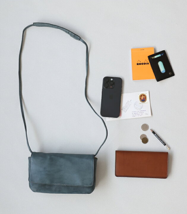 楽天市場】Ampersand× ヒールアンドトゥ かぶせレザーショルダーバッグ 