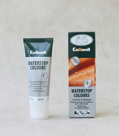 コロニル Collonil WATERSTOP COLOURS ドイツ製 ウォーターストップカラーズ 革 スムースレザー 栄養 保革 防水透湿素材 ウォーターチューブ 【返品不可商品】