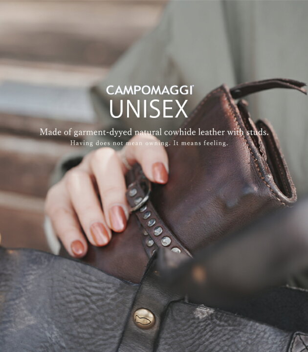 楽天市場】Campomaggi × HEELANDTOE「Wallet in brown leather with 