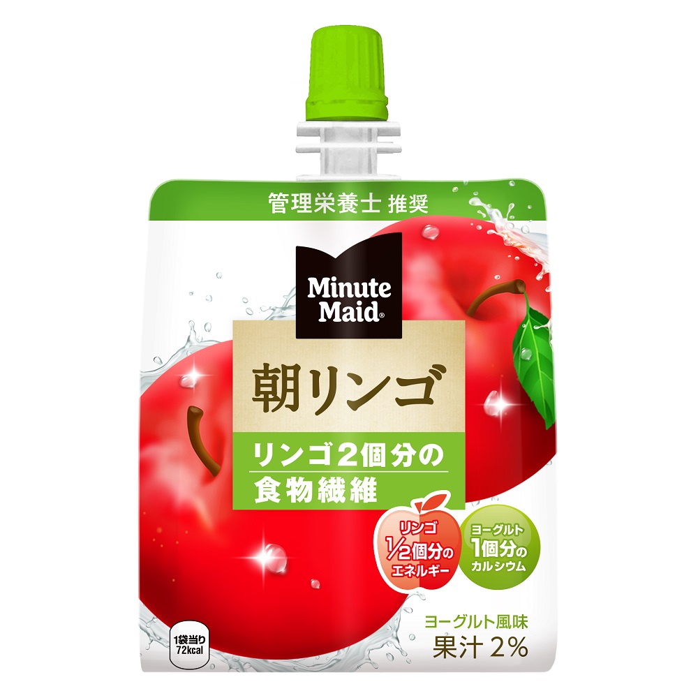 ミニッツメイド朝リンゴ 180gパウチ 6本入 ランキング第1位 初売り