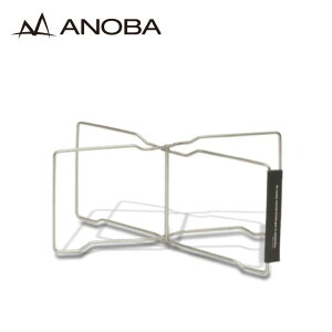 �A�m�o ANOBA �t���b�g�X�^���h200 SUS Ver. �}���`�X�^���h �X�e�����X �M�A �o�b�O �X�g�[�u �ω׏d100kg AN128
