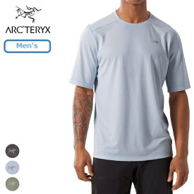 アークテリクス ARC'TERYX コーマック クルー ショートスリーブ メンズ アウトドア ランニング ハイキング Tシャツ 半袖 吸湿 通気 耐臭 UPFレーティング