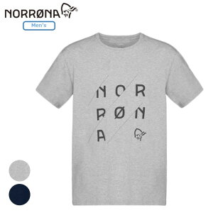 �m���[�i NORRONA �g�D�G���e�B�i�C�� �X�����g �e�B�[�V���c �����Y /29 cotton slant logo T-Shirt Ms �I�[�K�j�b�N�R�b�g�� ���� T�V���c 3415-21