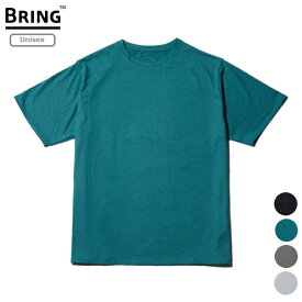 ブリング BRING WUNDERWEAR AOYAMA T-shirt ワンダーウェア Tシャツ メリノウール インナー 夏 オールシーズン 防臭 調湿