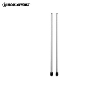 ブルックリンワークス BROOKLYN WORKS メタルプレート ロング (2本) METAL PLATE LEG LONG レッグ パーツ 0119-022-300-076-PL