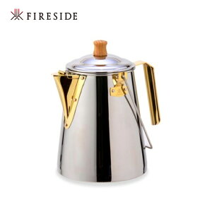 ファイヤーサイド FIRESIDE 1.8L エニーケトル ステンレス 焚き火 キャンプ アウトドア