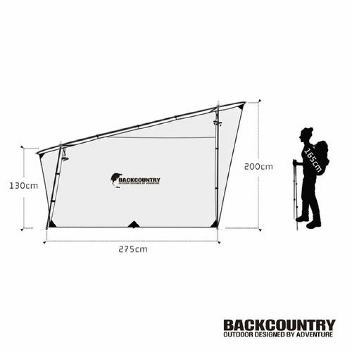 楽天市場】バックカントリー BackCountry イージーシェルター Easy 