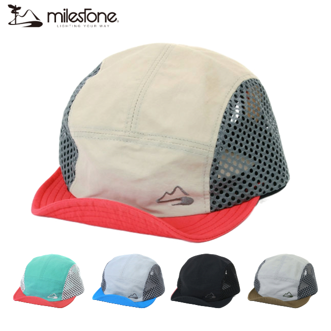 【売り切り御免！】マイルストーン MILESTONE original cap MSC-018 帽子 キャップ トレッキング トレイルランニング