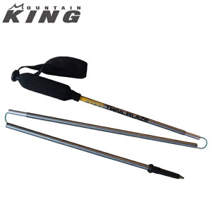 �}�E���e���L���O Mountain King TRAIL BLAZE 3 Section �O���[ �X�g�b�N �g���b�L���O�|�[�� �A�E�g�h�A �o�R