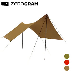 �[���O���� ZEROGRAM Minimalist Recta tarp21 ���N�^ �^�[�v �A�E�g�h�A �L�����v