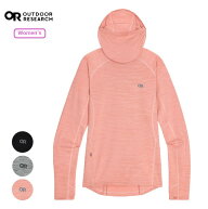 アウトドアリサーチ OUTDOOR RESEARTH ヴィガーグリッドプルオーバーフーディー ウィメンズ 速乾 吸湿 バ…