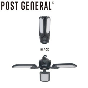 �|�X�g�W�F�l���� POST GENERAL �g��-�p�l�� �\�[���[�`���[�W�h LED���C�g �u���b�N TRI-PANEL SOLAR CHARGED LED LIGHT