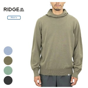 ���b�W�}�E���e���M�A RIDGE MOUNTAIN GEAR �����m�v���b�N�X�t�[�f�B�[�Z�[�^�[ �����Y Merino PlaX Hooded Sweater Ms �t�[�h�t�� �Z�[�^�[ ���{��