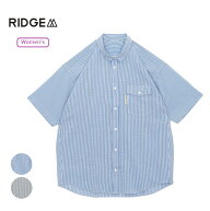 リッジマウンテンギア RIDGE MOUNTAIN GEAR ベーシックショートスリーブシャツ ストライプ ウィメンズ Ba…