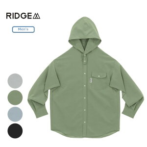 ���b�W�}�E���e���M�A RIDGE MOUNTAIN GEAR �t�[�f�b�h�����O�X���[�u�V���c �����Y 2026 Hooded Long Sleeve Shirt Ms 2026 �V���c �t�[�h �y�� �A�E�g�h�A