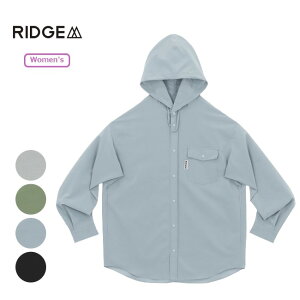 ���b�W�}�E���e���M�A RIDGE MOUNTAIN GEAR �t�[�f�b�h�����O�X���[�u�V���c �E�B�����Y 2026 Hooded Long Sleeve Shirt Ws 2026 �V���c �t�[�h �y�� �A�E�g�h�A
