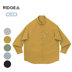 ���b�W�}�E���e���M�A RIDGE MOUNTAIN GEAR �x�[�V�b�N�����O�X���[�u�V���c �����Y 2026 Basic Long Sleeve Shirt Ms 2026 �����V���c �g�b�v�X �A�E�g�h�A