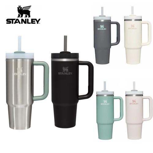 スタンレー STANLEY H2.0 真空スリムクエンチャー 0.88L 水筒 マイボトル エコ ストロー付き 取っ手付き 食洗器使用可