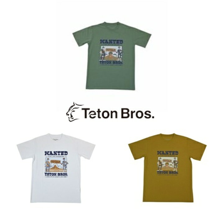 楽天市場 ティートンブロス Teton Bros Tb Wanted Tee Men Heimatberg 楽天市場店