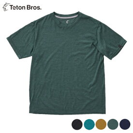 ティートンブロス Teton Bros. アクシオライトティー メンズ Axio Lite Tee (Men) Tシャツ ウール 軽量 防臭