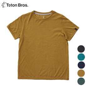 ティートンブロス Teton Bros. アクシオライトティー ウィメンズ Axio Lite Tee (Women) Tシャツ トップス ウール 軽量 防臭