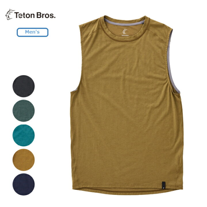 楽天市場】ティートンブロス Teton Bros. アクシオライトノンスリーブ 