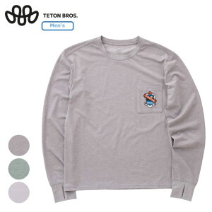 eB[guX Teton Bros. TBGuL/S Tee Y TB Emblem L/S Tee Ms OX[u  T OtBbNTVc TB253-50M