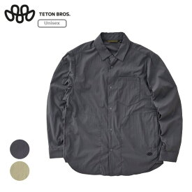 ティートンブロス Teton Bros. ジャーニーロングスリーブシャツ ユニセックス Journey L/S Shirt Unisex 長袖シャツ ストレッチ 速乾 アウトドア TB261-140