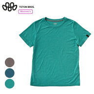 ティートンブロス Teton Bros. アクシオライトティー ウィメンズ Axio Lite Tee WOMENS Tシャツ 半袖 吸…
