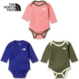 ノースフェイス THE NORTH FACE ロングスリーブコットンロンパース（ベビー） B L/S Cotton Rompers 赤ちゃん ベビー ギフト 出産祝い ロンパース 長袖