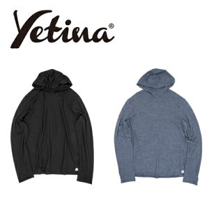 �C�G�e�B�i Yetina �n�C�u���b�h�����m���C�g�t�[�f�B Hybrid merino Light Hoodie