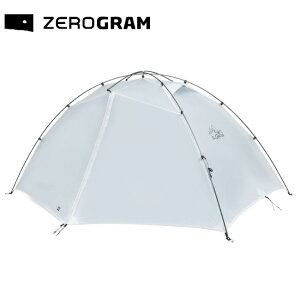 �[���O���� ZEROGRAM El Chalten PRO DAC 2p (LAKE WHITE) �o�R �_�u���E�H�[�� �e���g 2�l�p
