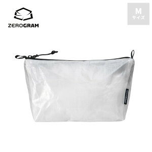�[���O���� ZERO GRAM �n�C�J�[�|�[�` M �E�B�Y �_�C�j�[�} Hiker Pouch M with Dyneema White �I�[�K�i�C�U�[ �|�[�` �������� �~�j�T�R�b�V�� �E�G�X�g�|�[�`