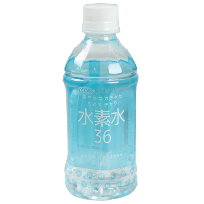 (82)【送料無料】水素水36　ブルー（350ml×24本入）