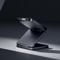 Aurzen ZIP プロジェクター 超軽量280g 小型 短焦点 三つ折り DLP 720P 1080P対応 オートフォーカス 自動…