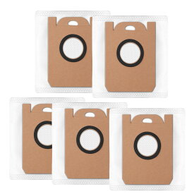 ECOZY ロボット掃除機RV-SL350B専用 ダストバッグ 5個セット 交換用紙パック 消耗品アクセサリ 掃除機用交換部品