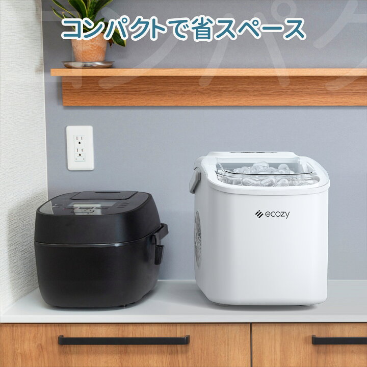 楽天市場】製氷機 家庭用 高速製氷機 最速6分 自動洗浄機能付き 2 
